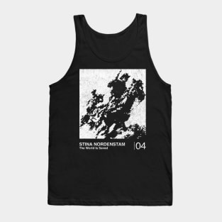 The World Is Saved / Minimalist Graphic Artwork Design Tank Top